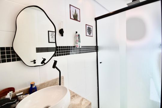 Banheiro de apartamento para alugar com 2 quartos, 50m² em Jardim Sao Miguel, Ferraz de Vasconcelos
