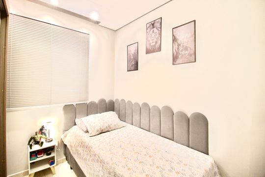 Quarto 1 de apartamento para alugar com 2 quartos, 50m² em Jardim Sao Miguel, Ferraz de Vasconcelos