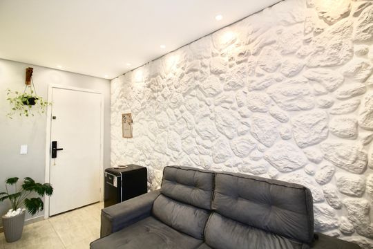 Sala de apartamento para alugar com 2 quartos, 50m² em Jardim Sao Miguel, Ferraz de Vasconcelos