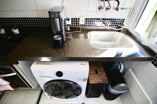 Área de Serviço de apartamento para alugar com 2 quartos, 50m² em Jardim Sao Miguel, Ferraz de Vasconcelos