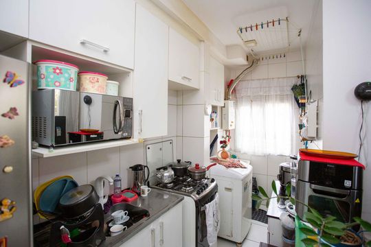 Cozinha de apartamento à venda com 2 quartos, 43m² em Centro, Diadema
