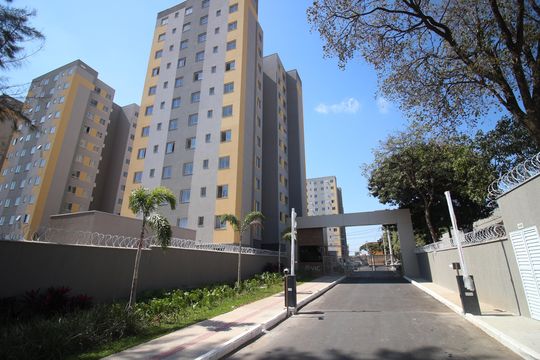 Fachada de apartamento para alugar com 2 quartos, 50m² em Bairro da Glória, Contagem