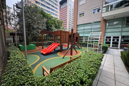 Área externa de apartamento à venda com 3 quartos, 127m² em Vila Olímpia, São Paulo