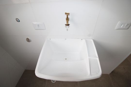 Cozinha e Área de Serviço de apartamento para alugar com 2 quartos, 55m² em Jardim Soraia, São Paulo