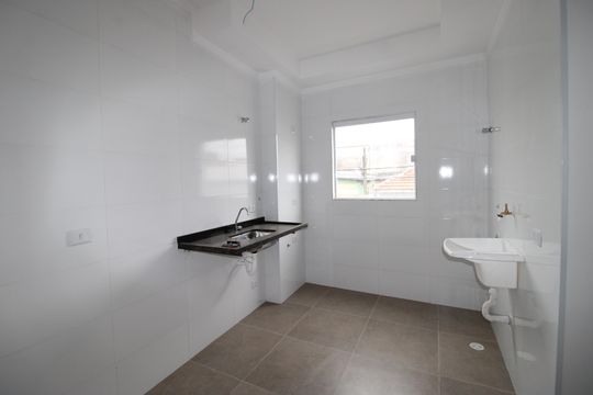 Cozinha e Área de Serviço de apartamento para alugar com 2 quartos, 55m² em Jardim Soraia, São Paulo