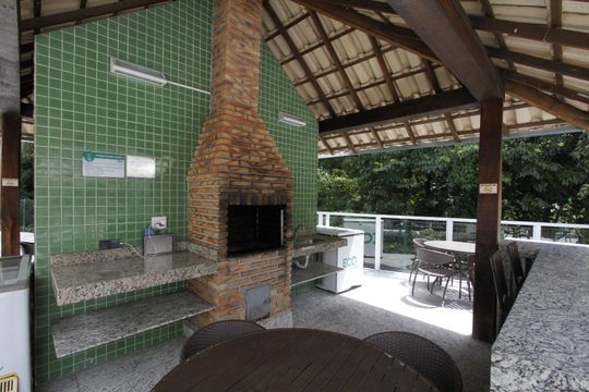 Área comum - Churrasqueira de apartamento à venda com 3 quartos, 160m² em Buritis, Belo Horizonte
