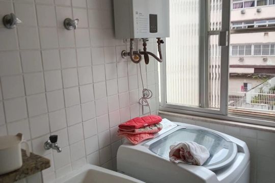 Área de serviço de apartamento à venda com 3 quartos, 125m² em Ipanema, Rio de Janeiro