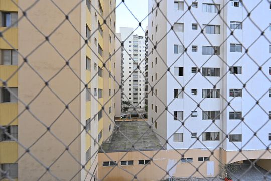 Vista da Suíte de apartamento à venda com 3 quartos, 80m² em Chácara Inglesa, São Paulo