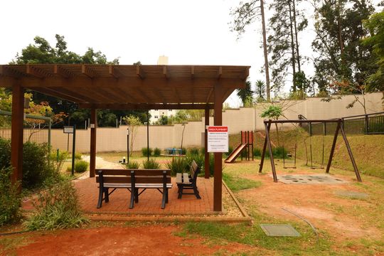 Área comum - Praça das mães de apartamento à venda com 2 quartos, 46m² em Vila Carmosina, São Paulo