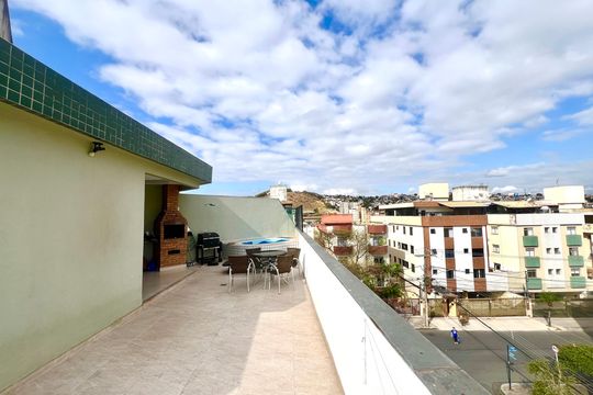 Cobertura de apartamento à venda com 2 quartos, 147m² em Castelo, Belo Horizonte