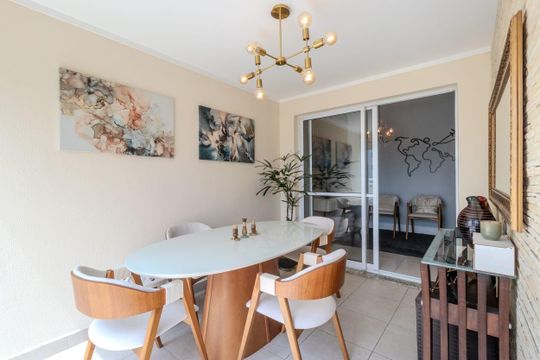Varanda de apartamento à venda com 2 quartos, 90m² em Santo Amaro, São Paulo