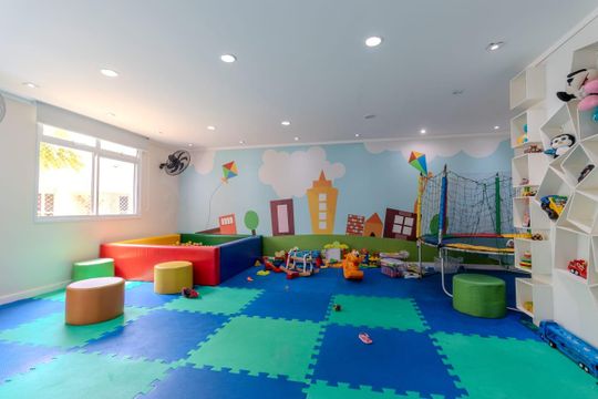 Área externa de apartamento à venda com 2 quartos, 90m² em Santo Amaro, São Paulo