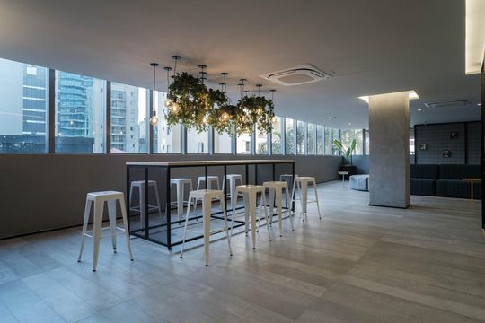 Área externa de kitnet/studio à venda com 1 quarto, 32m² em Paraíso, São Paulo