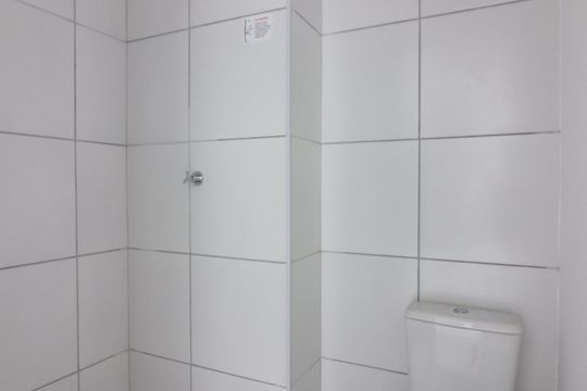 Banheiro Social de apartamento à venda com 2 quartos, 35m² em Parque Bristol, São Bernardo do Campo