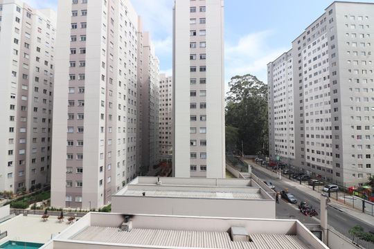 Quarto 2 Vista  de apartamento à venda com 2 quartos, 35m² em Parque Bristol, São Bernardo do Campo