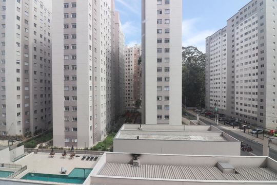 Quarto 1 Vista  de apartamento à venda com 2 quartos, 35m² em Parque Bristol, São Bernardo do Campo