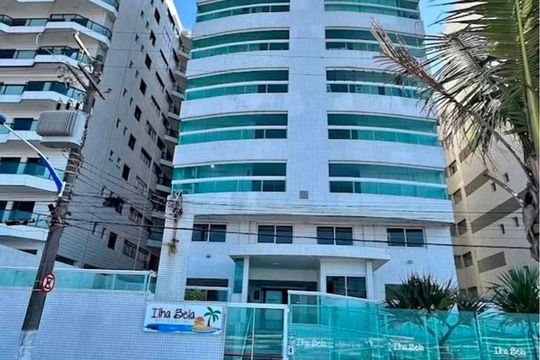 Fachada de apartamento para alugar com 2 quartos, 64m² em Jardim Caiahu, Praia Grande