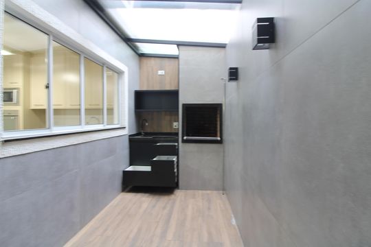 área de serviço / churrasqueira de casa para alugar com 2 quartos, 100m² em Jardim Popular, São Paulo