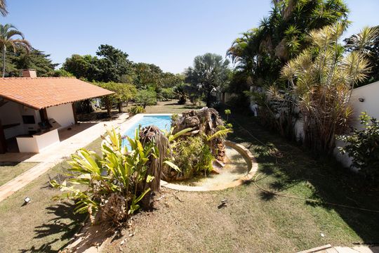 Vista da Sacada de casa de condomínio para alugar com 7 quartos, 2000m² em Lago Sul,, Brasília