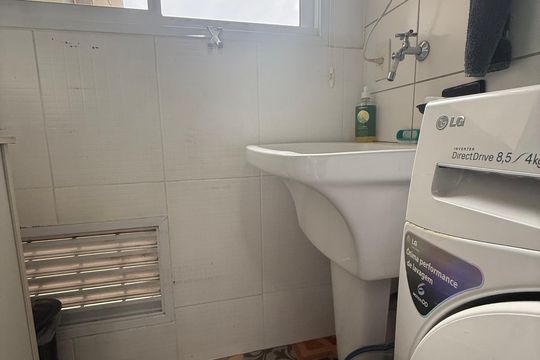 Área de serviço de apartamento à venda com 2 quartos, 57m² em Umuarama, Osasco