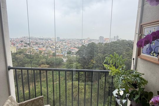 Varanda de apartamento à venda com 2 quartos, 57m² em Umuarama, Osasco