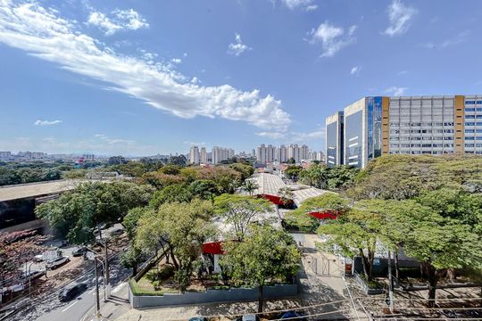 Vista da Sala de apartamento para alugar com 2 quartos, 66m² em Tatuapé, São Paulo