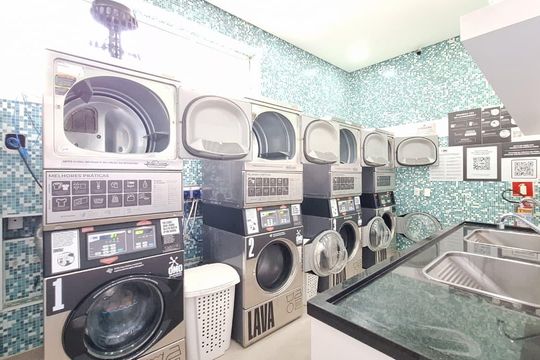 Lavanderia  de apartamento para alugar com 1 quarto, 45m² em Várzea da Barra Funda, São Paulo