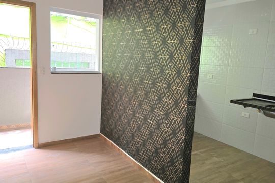 Sala de apartamento para alugar com 1 quarto, 35m² em Vila Antonina, São Paulo