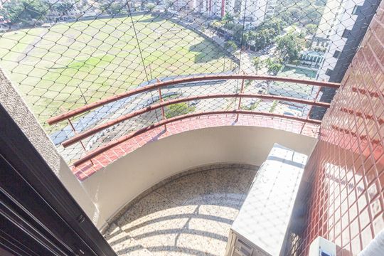 Suíte - Varanda de apartamento à venda com 3 quartos, 112m² em Jardim Analia Franco, São Paulo
