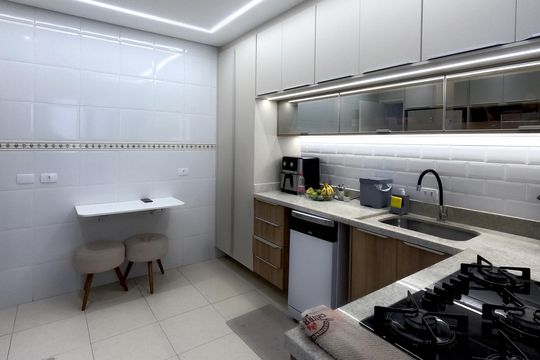 Cozinha - 1º Piso de casa para alugar com 3 quartos, 174m² em Embaré, Santos