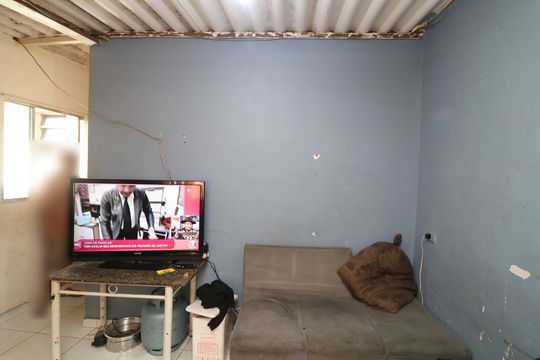 Sala de casa para alugar com 1 quarto, 33m² em Vila Ema, São Paulo