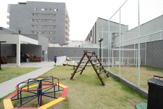 Área comum - Playground de kitnet/studio para alugar com 1 quarto, 17m² em Vila Arcadia, São Paulo