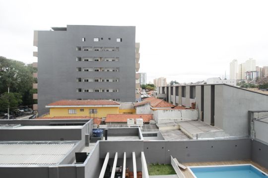 Vista de kitnet/studio para alugar com 1 quarto, 17m² em Vila Arcadia, São Paulo