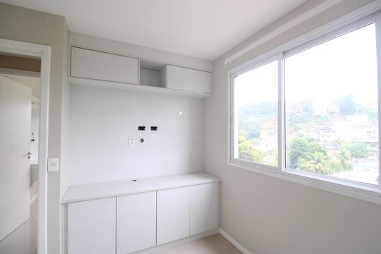 Suíte de apartamento à venda com 3 quartos, 66m² em Pechincha, Rio de Janeiro