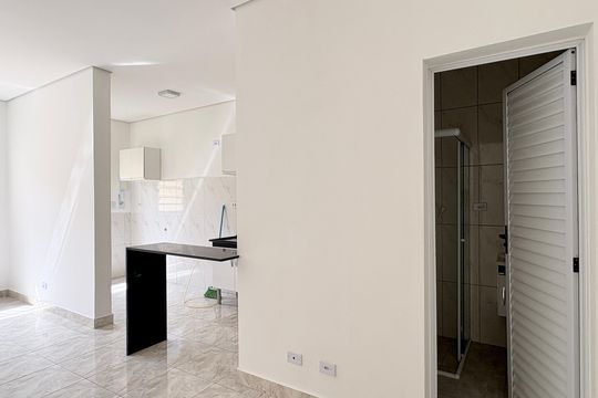 Sala/ Quarto de apartamento para alugar com 1 quarto, 40m² em Vila Mangalot, São Paulo
