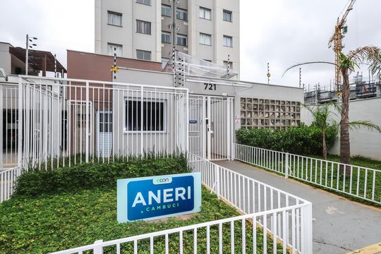 Fachada de apartamento à venda com 2 quartos, 38m² em Cambuci, São Paulo
