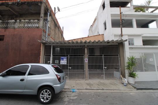 Fachada de casa para alugar com 2 quartos, 80m² em Vila Progresso (zona Leste), São Paulo