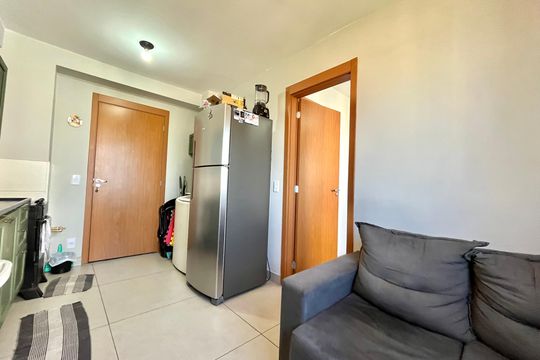 Sala de apartamento à venda com 1 quarto, 24m² em Jabaquara, São Paulo