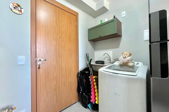 Área de Serviço de apartamento à venda com 1 quarto, 24m² em Jabaquara, São Paulo