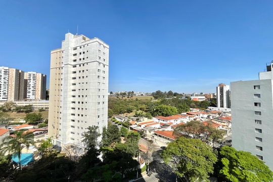 Vista da Suíte de apartamento à venda com 1 quarto, 24m² em Jabaquara, São Paulo