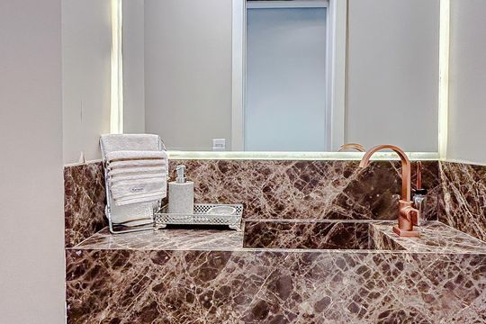 Lavabo de apartamento para alugar com 3 quartos, 127m² em Tatuapé, São Paulo