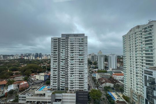 Studio de kitnet/studio para alugar com 1 quarto, 27m² em Santo Amaro, São Paulo