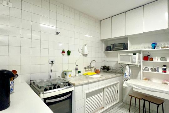 Cozinha de apartamento à venda com 3 quartos, 117m² em Jardim Paulista, São Paulo
