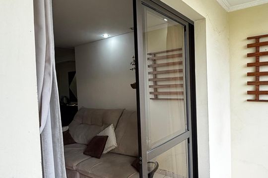 Sala - Sala de Jantar Varanda de apartamento à venda com 3 quartos, 115m² em Campestre, Santo André
