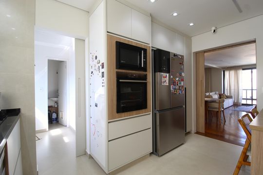 Cozinha de apartamento à venda com 3 quartos, 115m² em Vila Olímpia, São Paulo