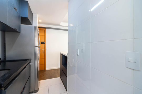Cozinha de apartamento para alugar com 2 quartos, 57m² em Lauzane Paulista, São Paulo