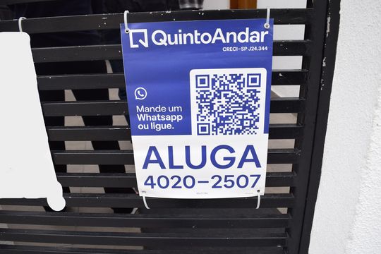 Instalada a placa MVJT- 746 no dia 25/08/2026 de apartamento para alugar com 2 quartos, 41m² em Chácara Seis de Outubro, São Paulo