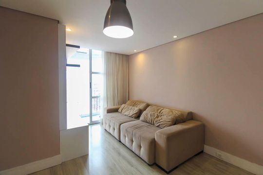 Sala de apartamento para alugar com 3 quartos, 70m² em Vila Bela, São Paulo