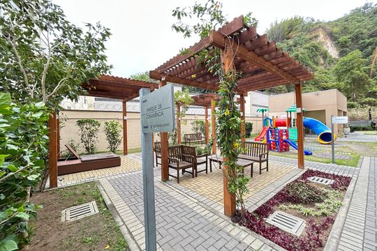 Área comum - Churrasqueira de apartamento à venda com 2 quartos, 44m² em Bonsucesso, Rio de Janeiro