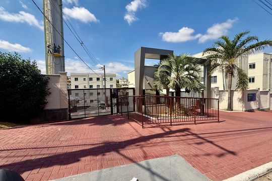 Fachada de apartamento à venda com 2 quartos, 42m² em Sapucaia Ii, Contagem